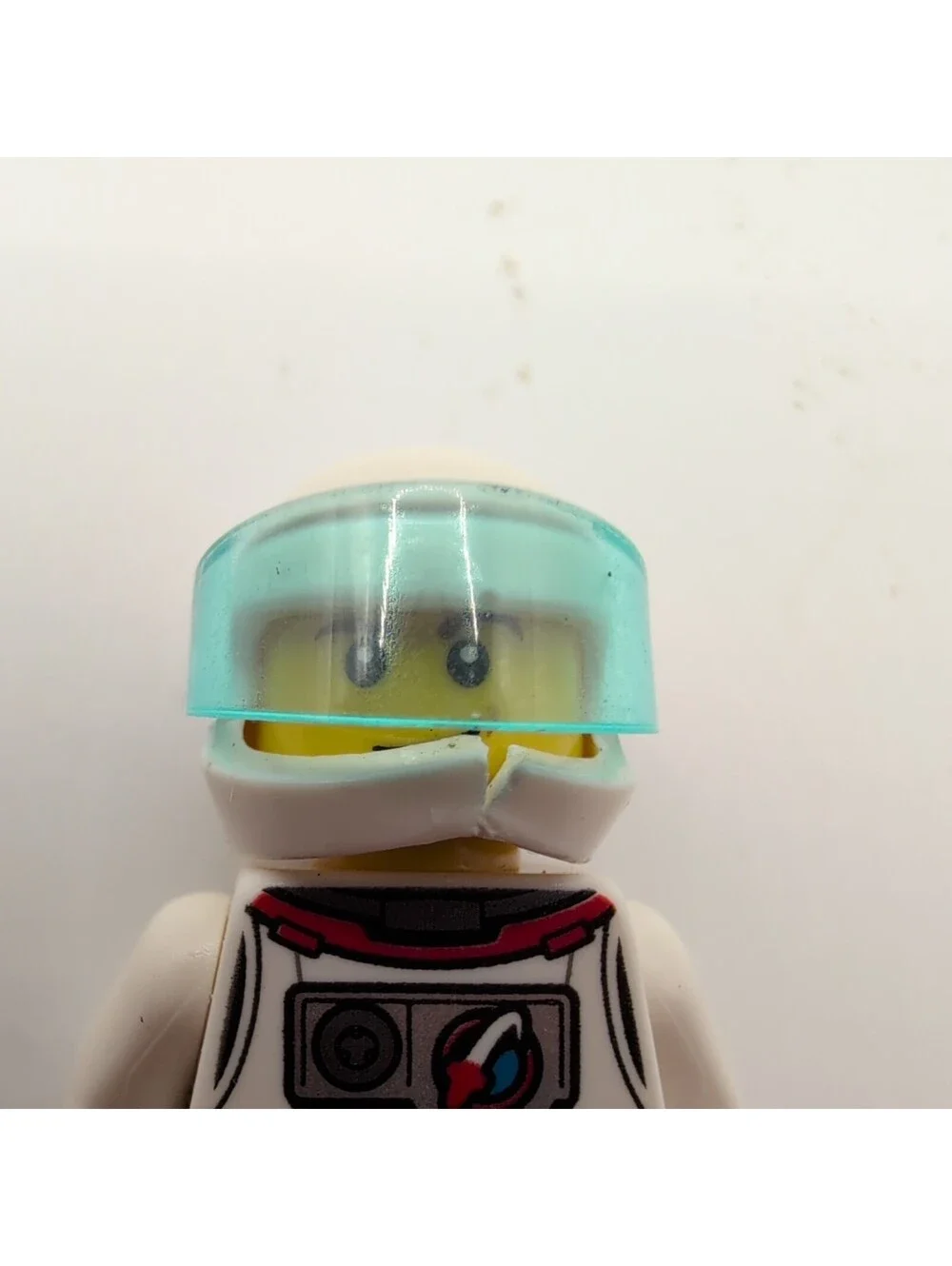 Lego Space Port Test Plane Pilot Astronaut Spacesuit Shuttle Mini Fig Minifigure